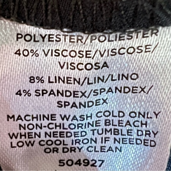 LOFT Slim Greenish Grey Straight Leg Women's Trousers Dress Pants Size 2 - Picture 12 of 13